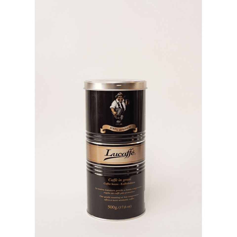 LUCAFFE 100% ARABICA, CAFE EN GRANO 500 GR.