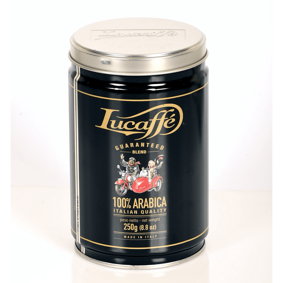 Lata Lucaffe Mr. Exclusive 250 grs Grano Molido